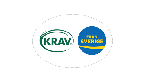 Klisteretikett - KRAV och Från Sverige