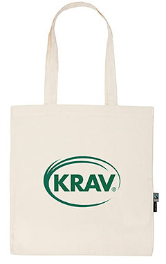 Tygkasse med KRAVs logotype